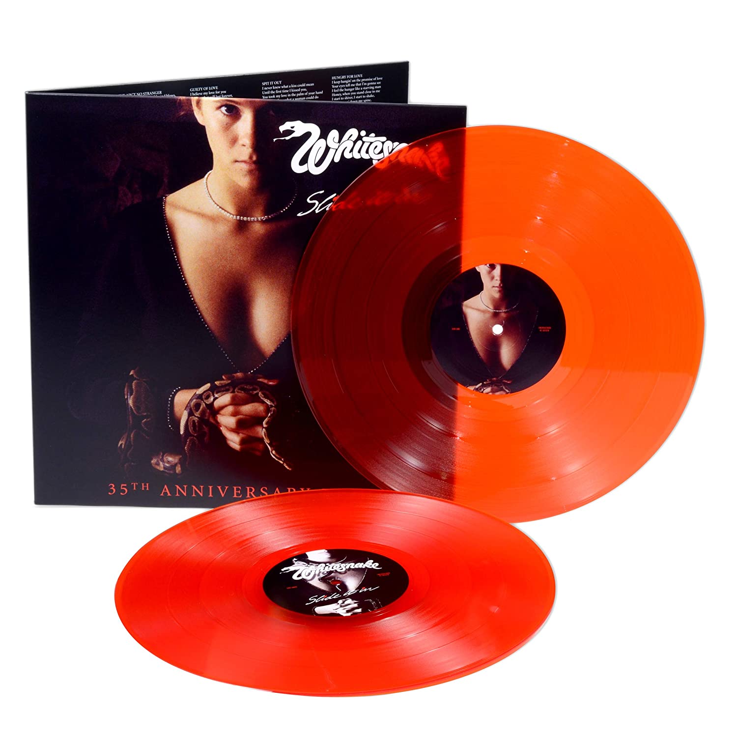 Whitesnake - Slide it In Ltd Ed Red 2LP vinyl (cut at 45 RPM!)
